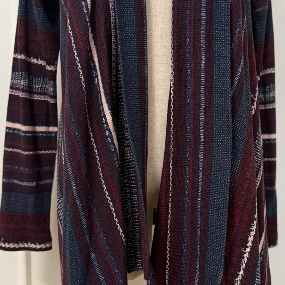 Splendid Multicolor Knit Open Cardigan. Size Large. - Picture 5 of 8